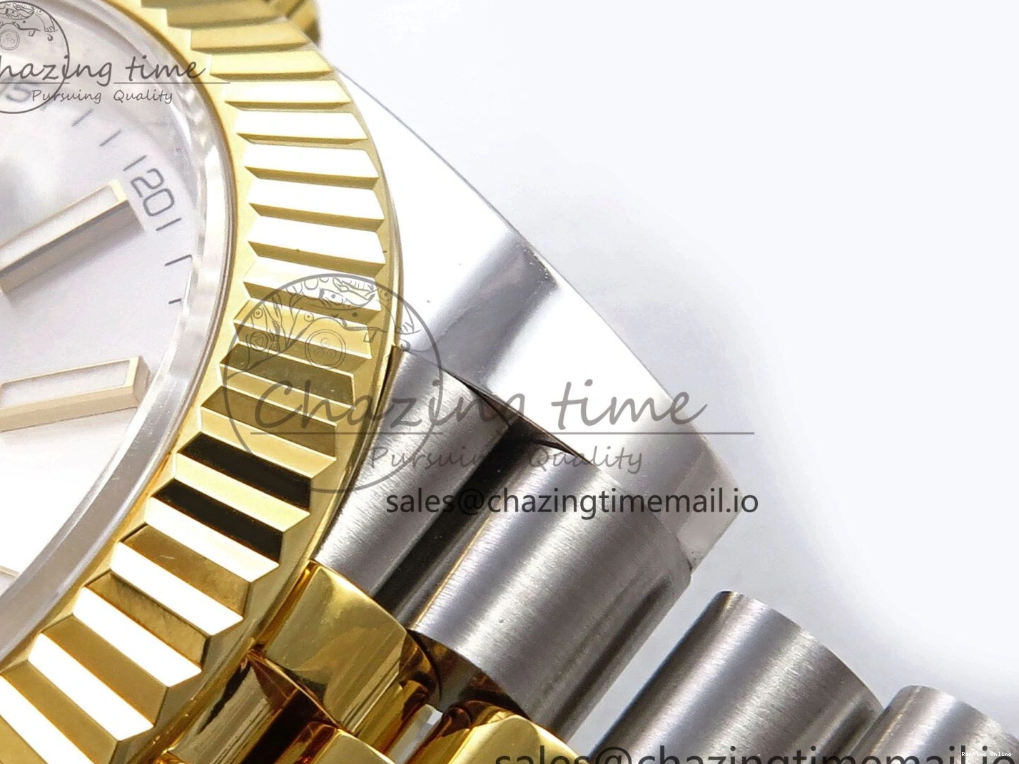 0106 DateJust 41 SS YG ARF 1:1 Best Edition 904L Steel Silver Stick Dial on Jubilee Bracelet SH3235 (Gain Weight) SoftTouch 1227